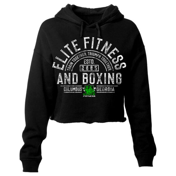 VINTAGE ARCH - WOMEN'S CROP HOODIE - $83PRGF$ Thumbnail